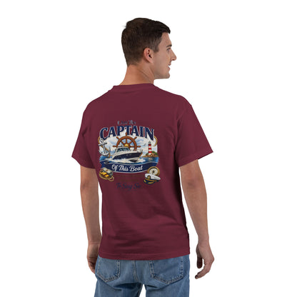 Captain Men's Short-Sleeve Crewneck Tee