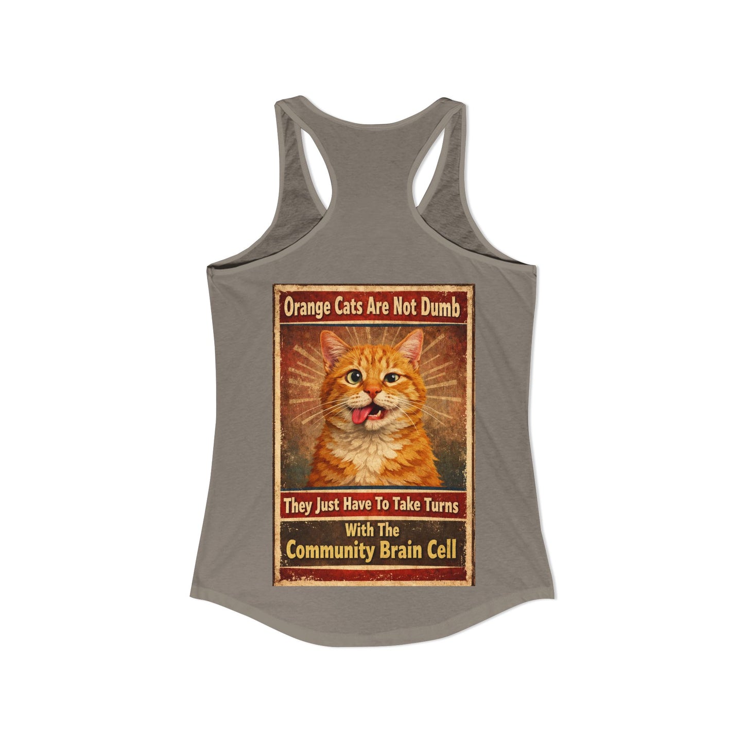 Community Brain Cell Women's Racerback Tank