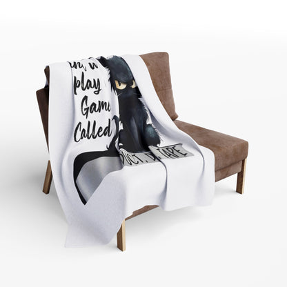 Duct, Duct, Tape Arctic Fleece Blanket