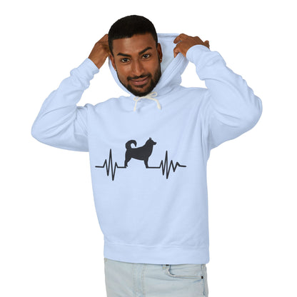 My Heart Beats For Malamutes Unisex Lightweight Hoodie