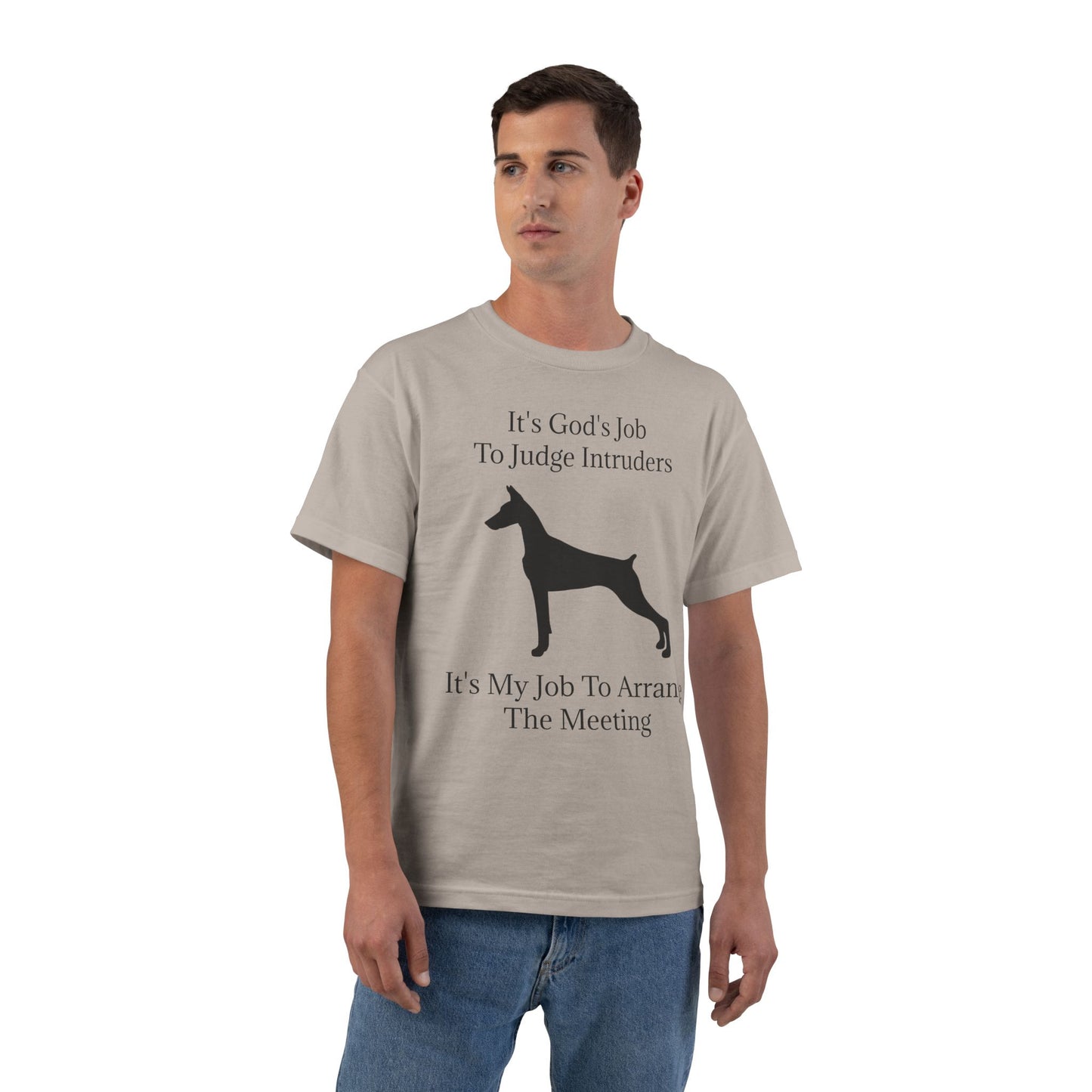 Arrange The Meeting Men's Short-Sleeve Crewneck Tee