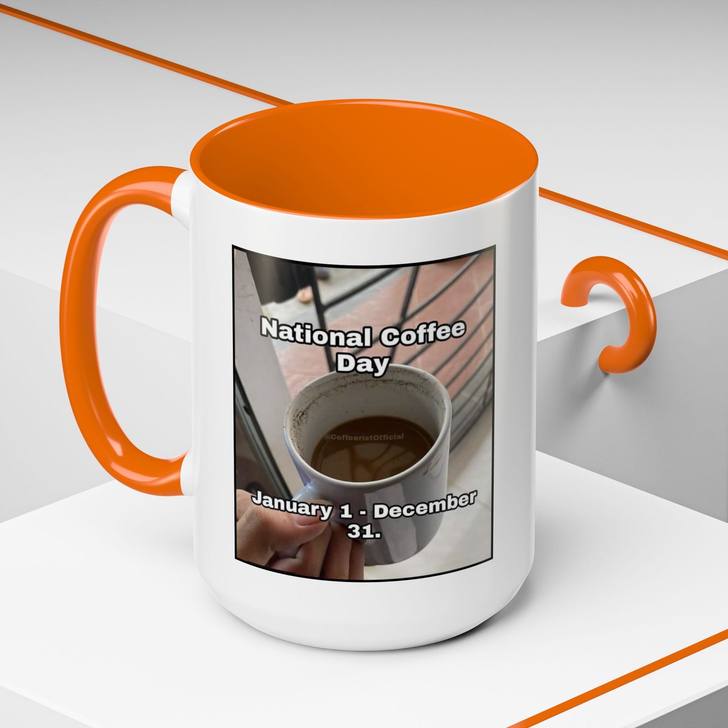 National Coffee Day 2-Tone Coffee Mug