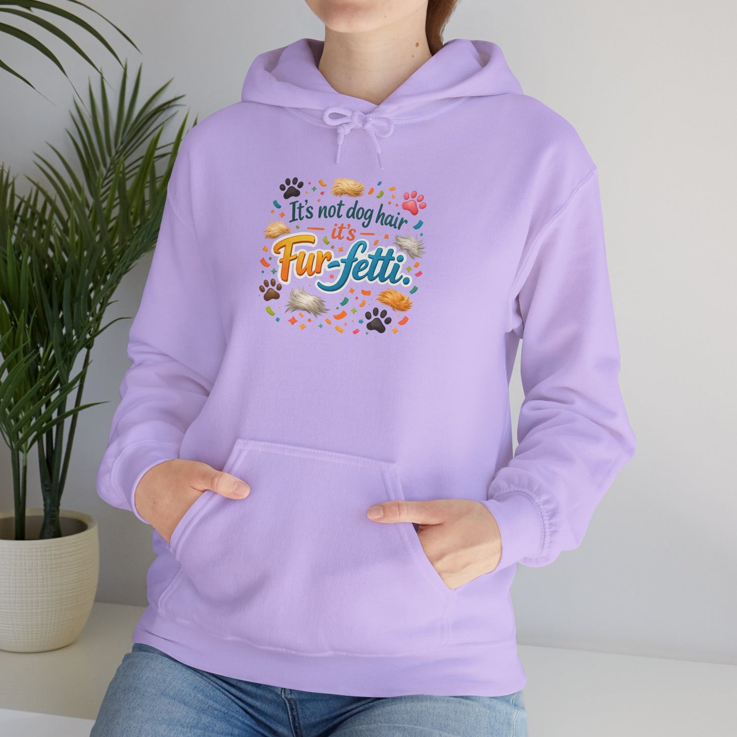 Fur-Fetti Dog Unisex Hoodie