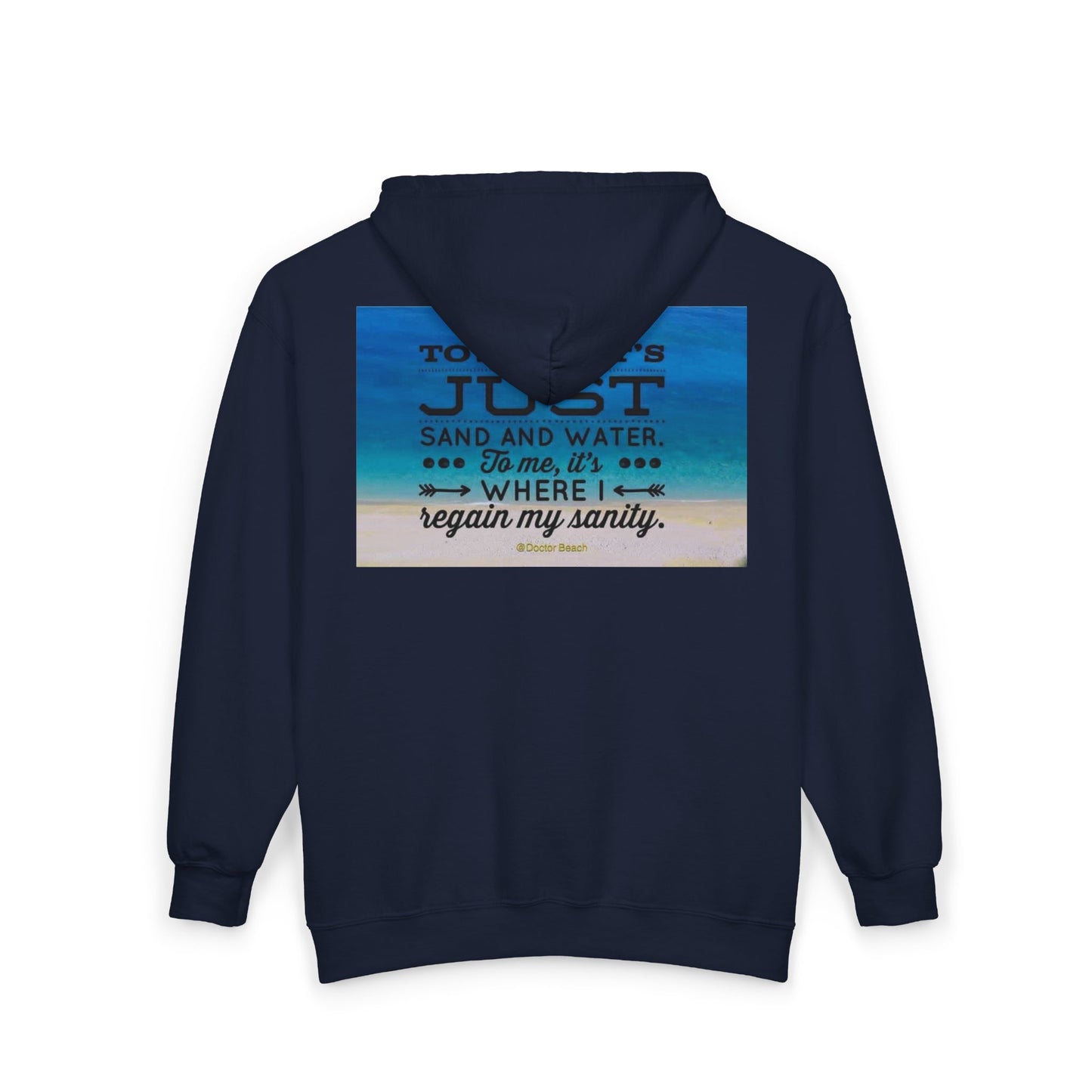 Dr. Beach Unisex Full Zip Hoodie