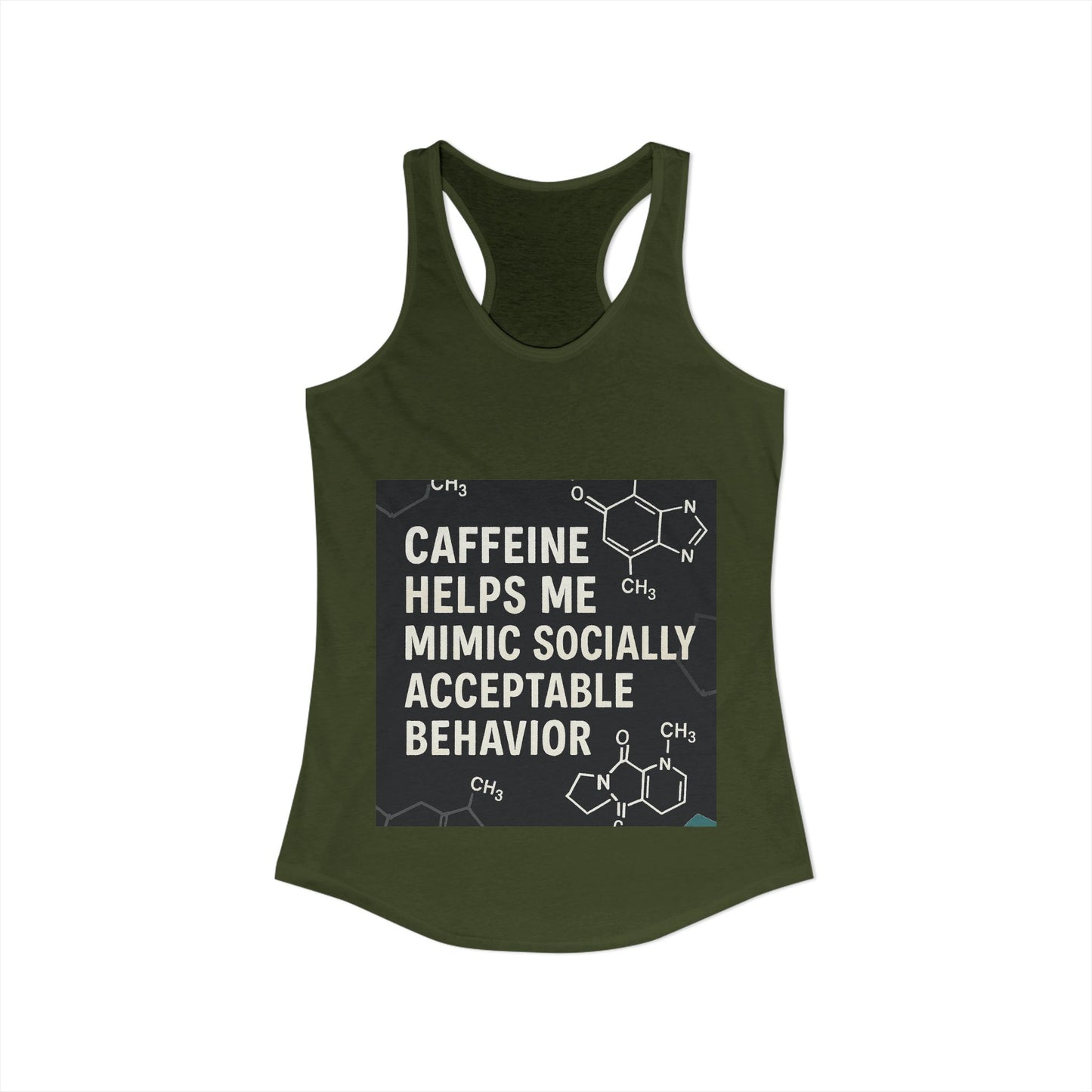 Socially Acceptable Women's Racerback Tank