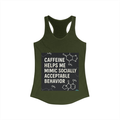 Socially Acceptable Women's Racerback Tank