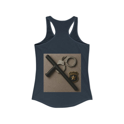 Law Enforcement Appreciation Women's Racerback Tank