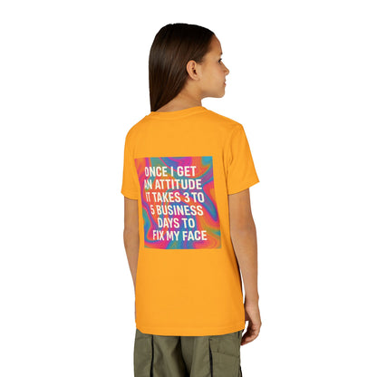 Fix My Face Youth Unisex Short Sleeve Crewneck Tee