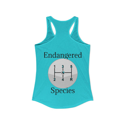 Endangered Species Women's Racerback Tank
