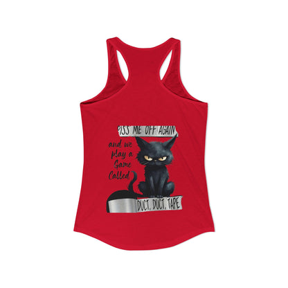 Duct, Duct, Tape Women's Racerback Tank
