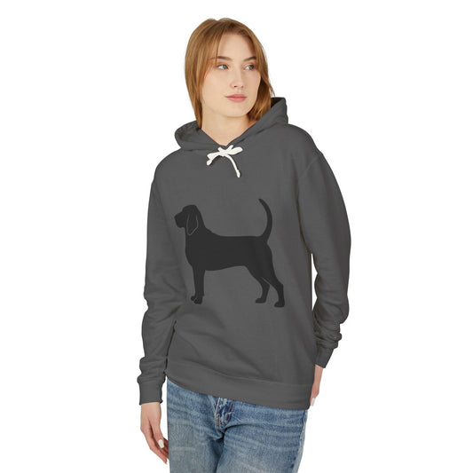 Bloodhound Silhouette Unisex Lightweight Hoodie