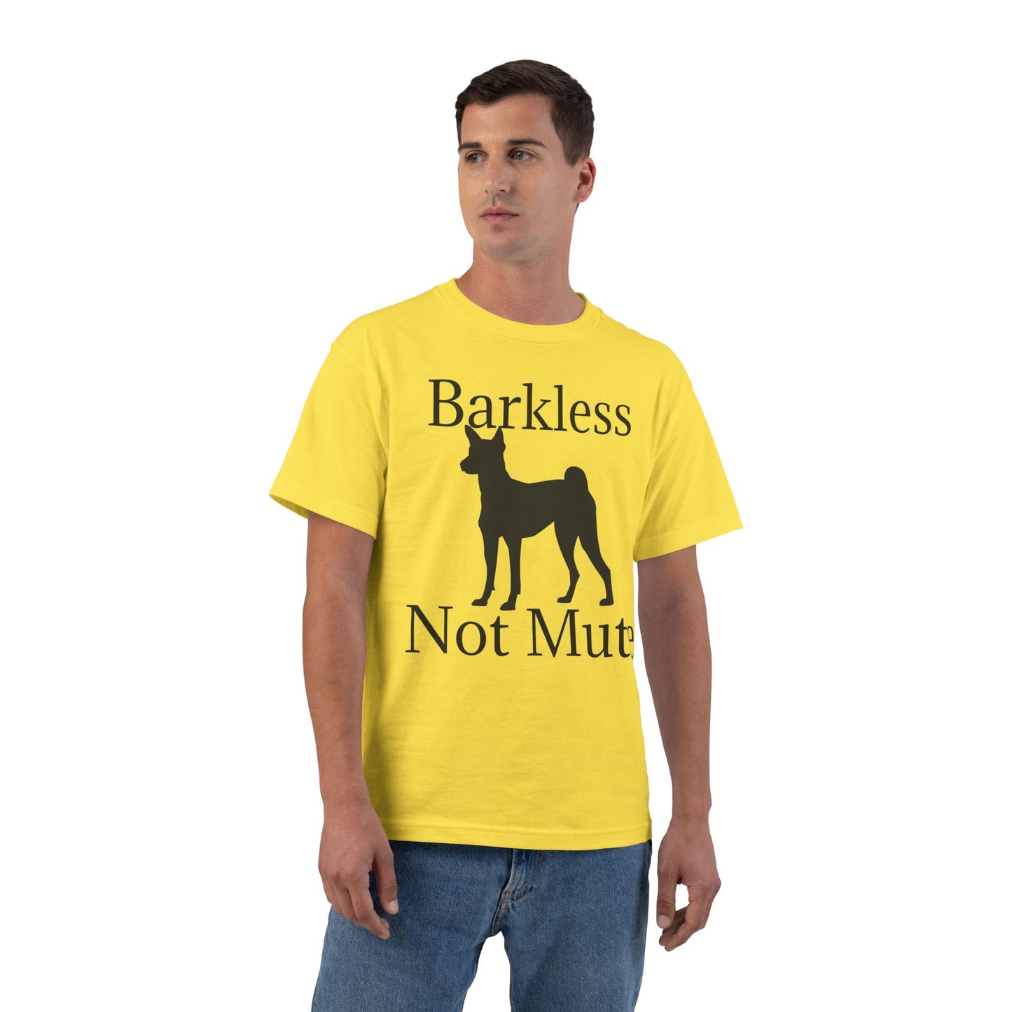 Barkless Not Mute Men's Short-Sleeve Crewneck Tee