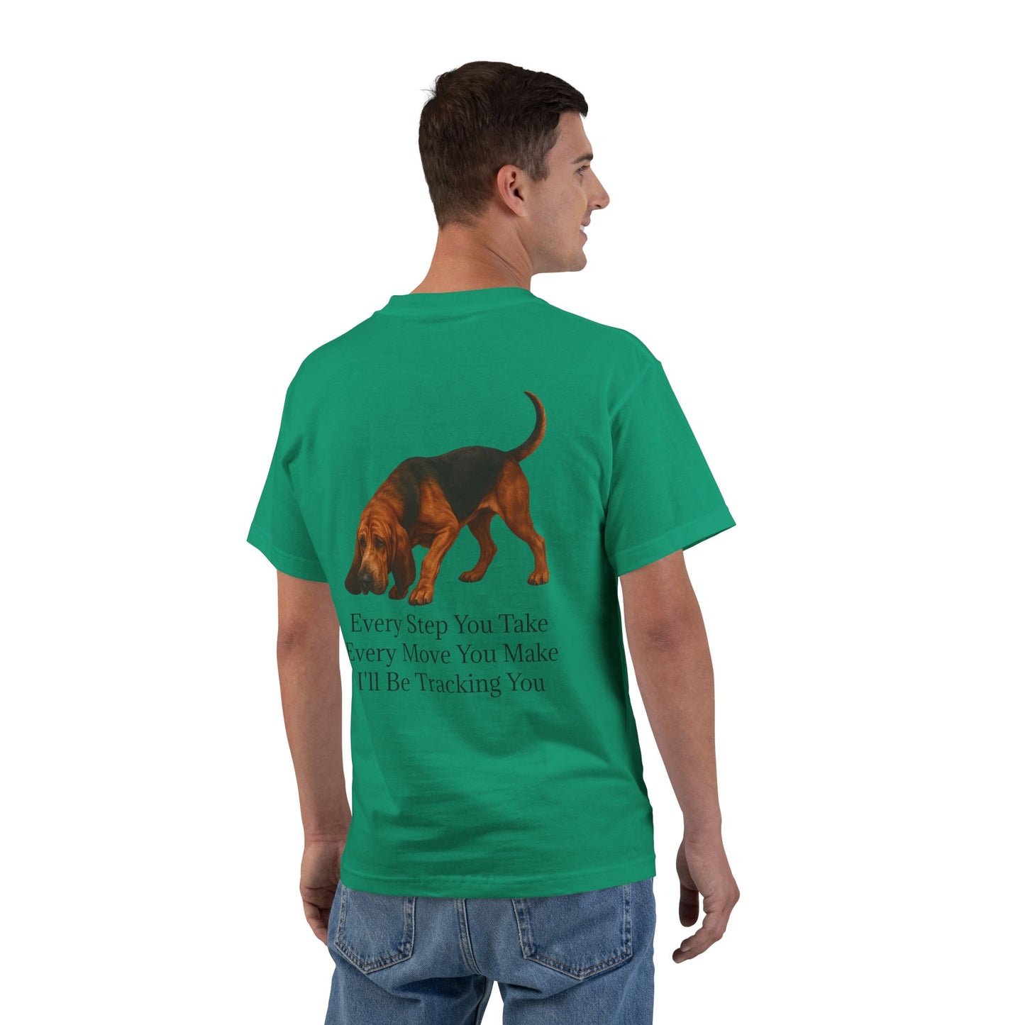 Tracking You Men's Short-Sleeve Crewneck Tee
