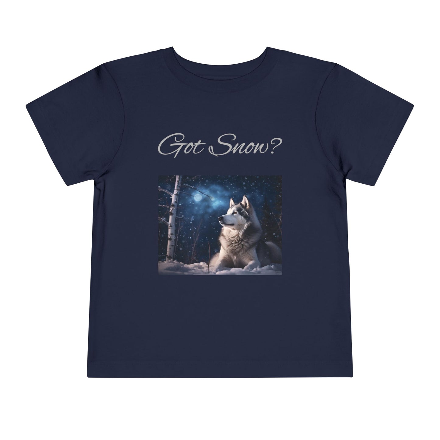 Got Snow? Toddler Unisex Short Sleeve Crewneck Tee
