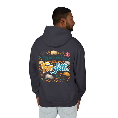 Fur-Fetti Dog Unisex Lightweight Hoodie