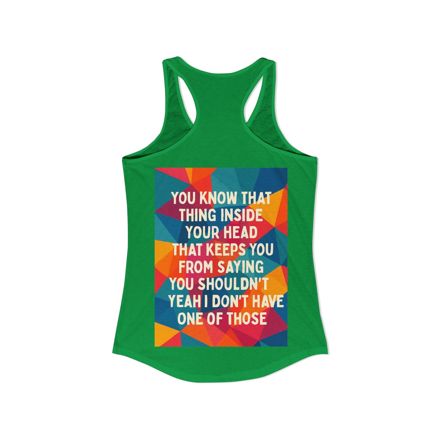 No Filter Women's Racerback Tank