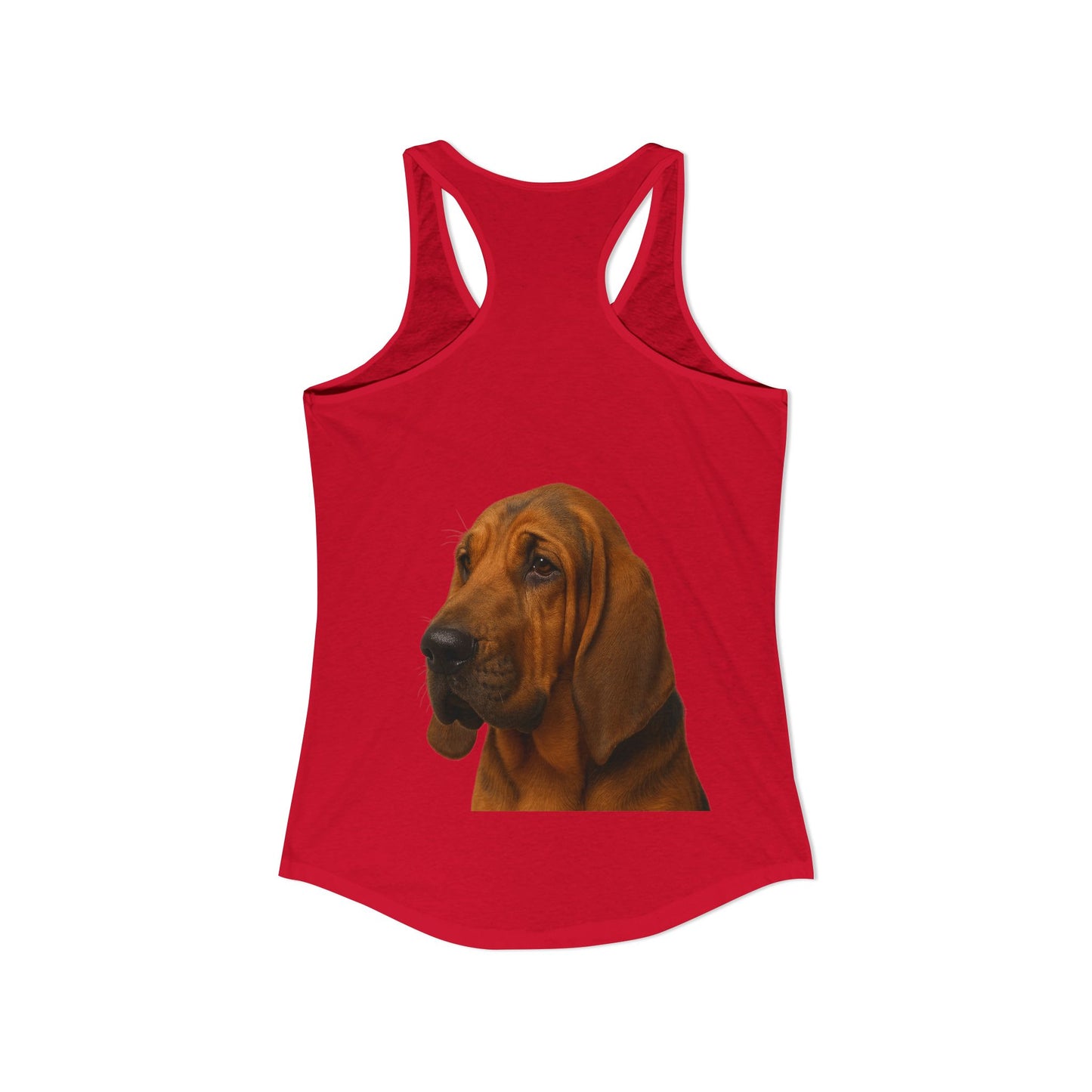 Bloodhound Head Women's Racerback Tank