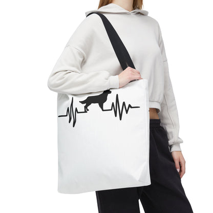 My Heart Beats For Goldens Tote Bag