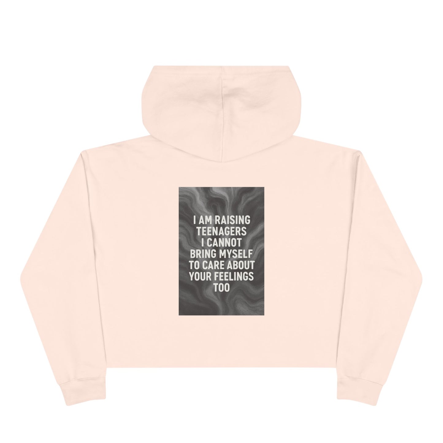Raising Teenagers Women's Crop Hoodie