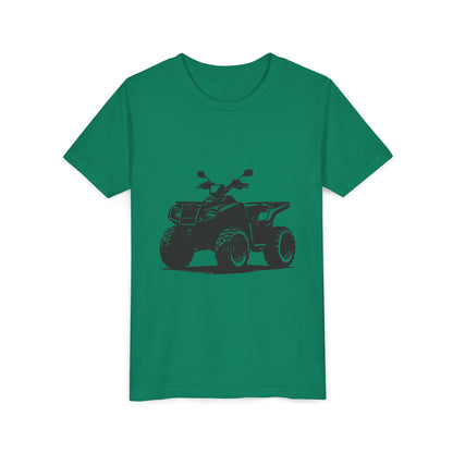 Off The Beaten Path Quad Youth Unisex Short Sleeve Crewneck Tee