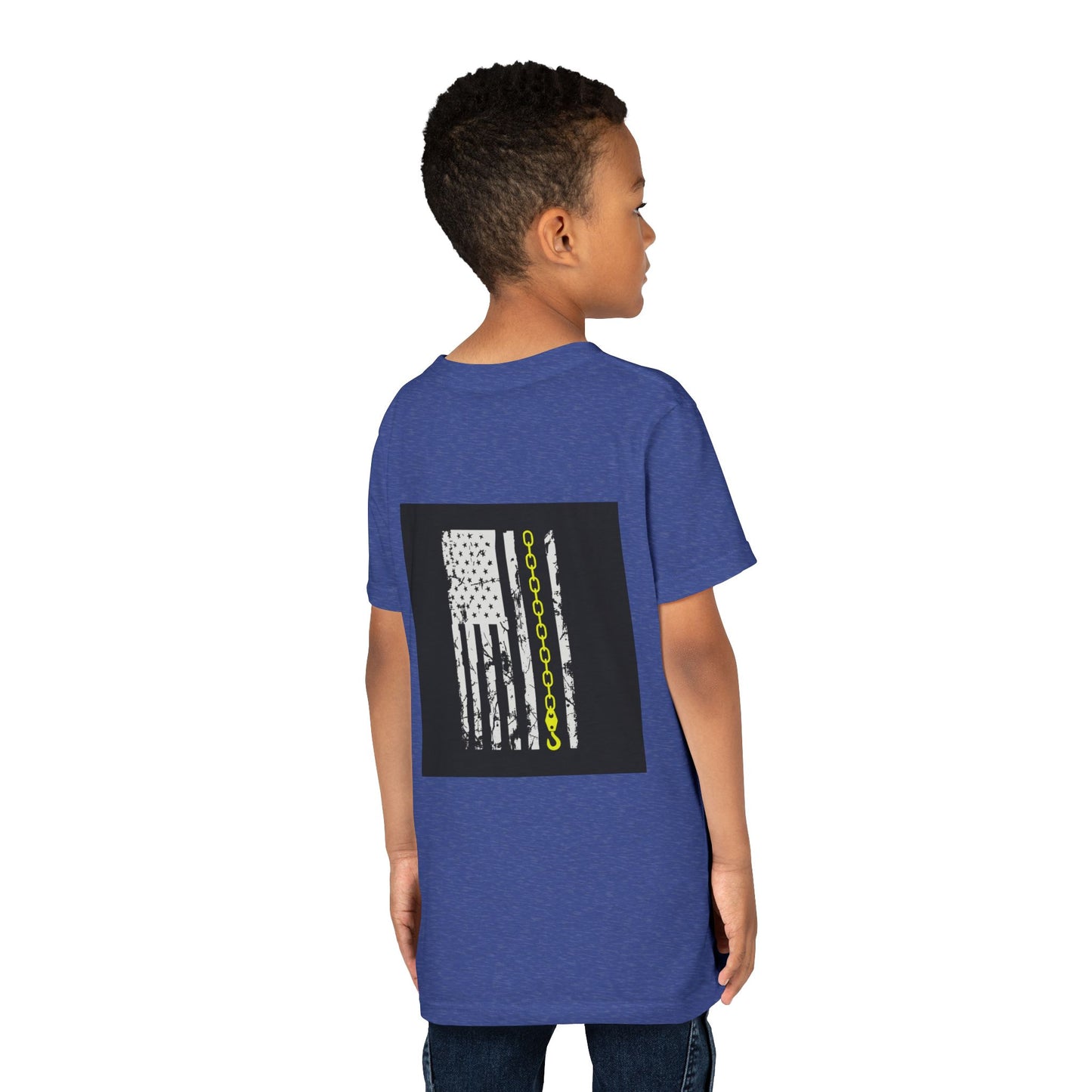 Thin Yellow Line Youth Unisex Short Sleeve Crewneck Tee