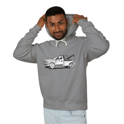 Wheel Lift Tow Truck Unisex Lightweight Hoodie