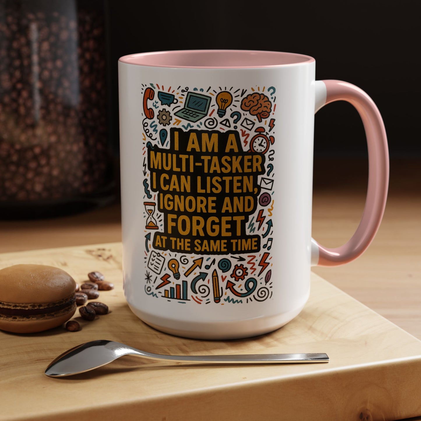 Multi-Tasker 2-Tone Coffee Mug