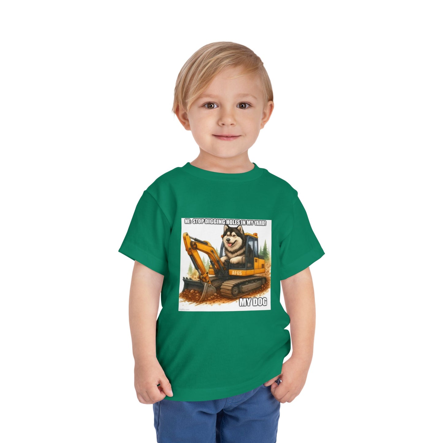 Digmaster 2000 Toddler Unisex Short Sleeve Crewneck Tee