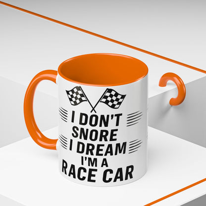 I Don't Snore 2-Tone Coffee Mug