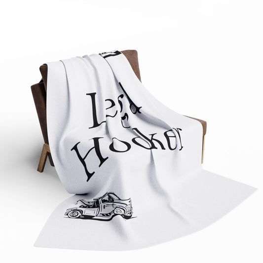 Legal H**ker Tow Truck Wheel Lift Arctic Fleece Blanket