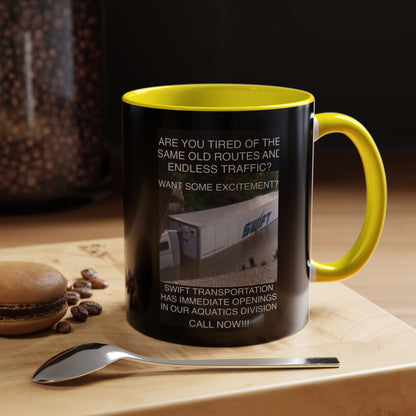 Swift Aquatics 2-Tone Coffee Mug