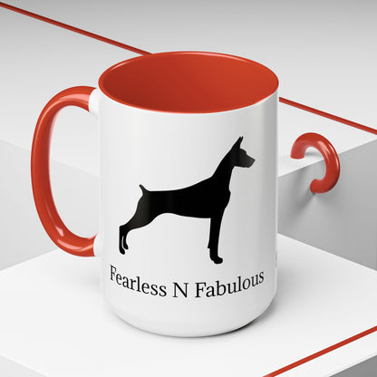 Fearless N Fabulous 2-Tone Coffee Mug