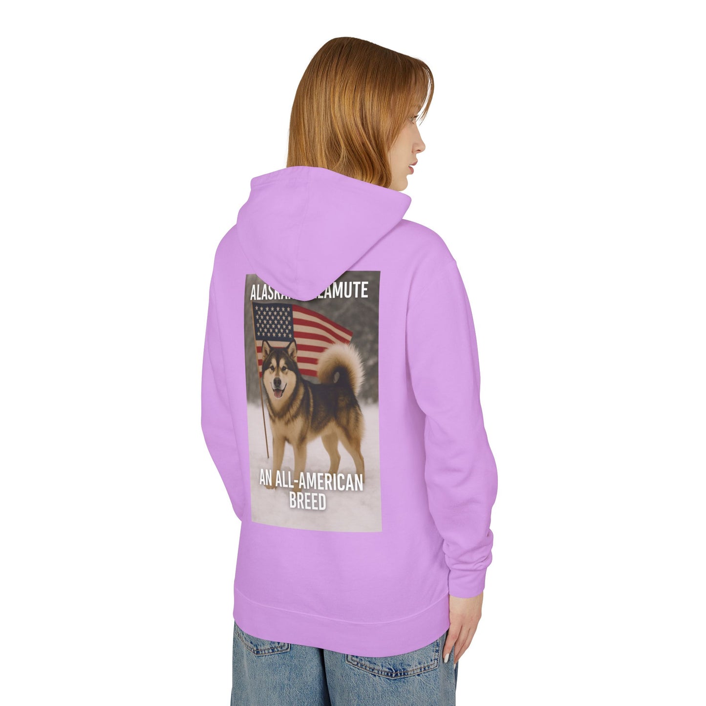 All-American Breed Unisex Lightweight Hoodie