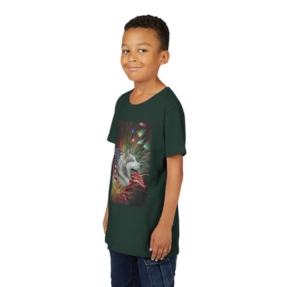 American Malamute Youth Unisex Short Sleeve Crewneck Tee