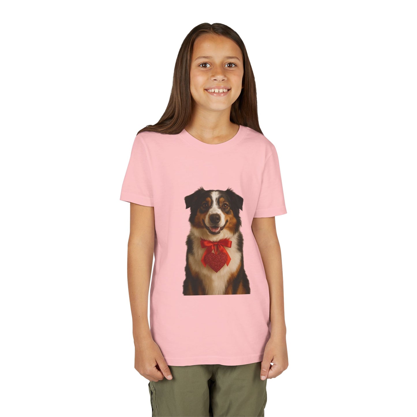 Cupid's Companion Aussie Youth Unisex Short Sleeve Crewneck Tee