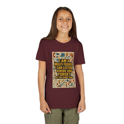 Multi-Tasker Youth Unisex Short Sleeve Crewneck Tee