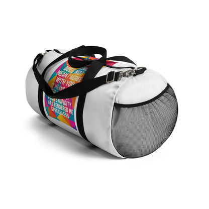 Speechless Duffel Bag