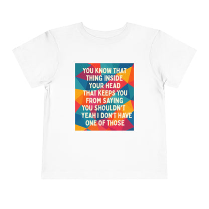 No Filter Toddler Unisex Short Sleeve Crewneck Tee