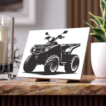 Off The Beaten Path Quad Ceramic Photo Tile