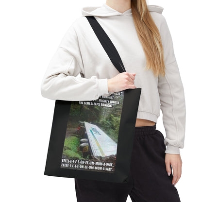 Semi Sleeps Tote Bag