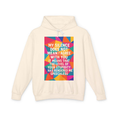 Speechless Unisex Lightweight Hoodie