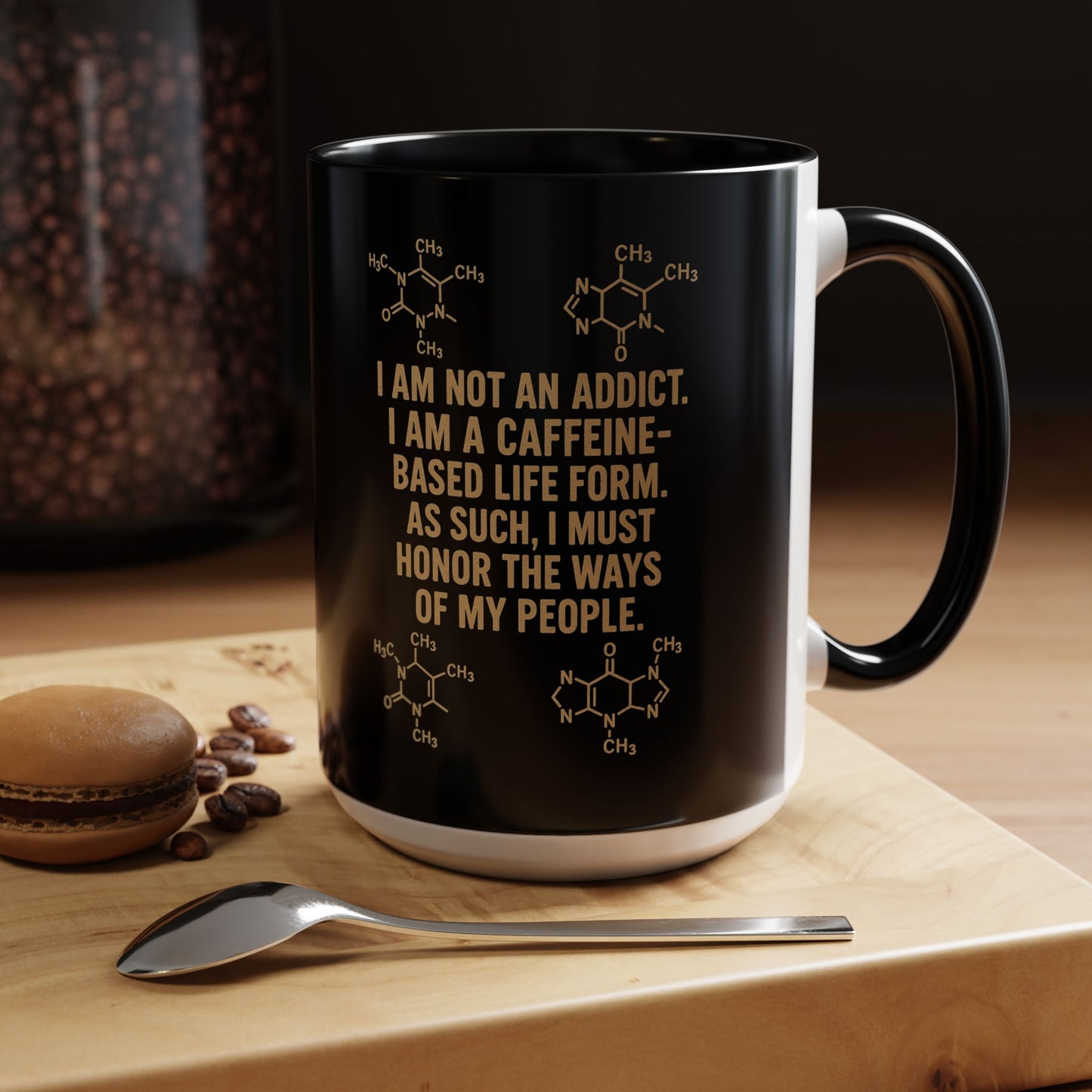 Not An Addict 2-Tone Coffee Mug