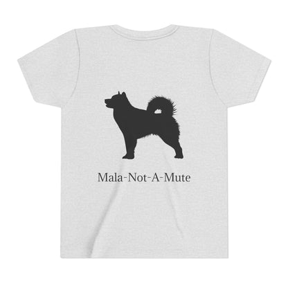 Mala-Not-A-Mute Youth Unisex Short Sleeve Crewneck Tee