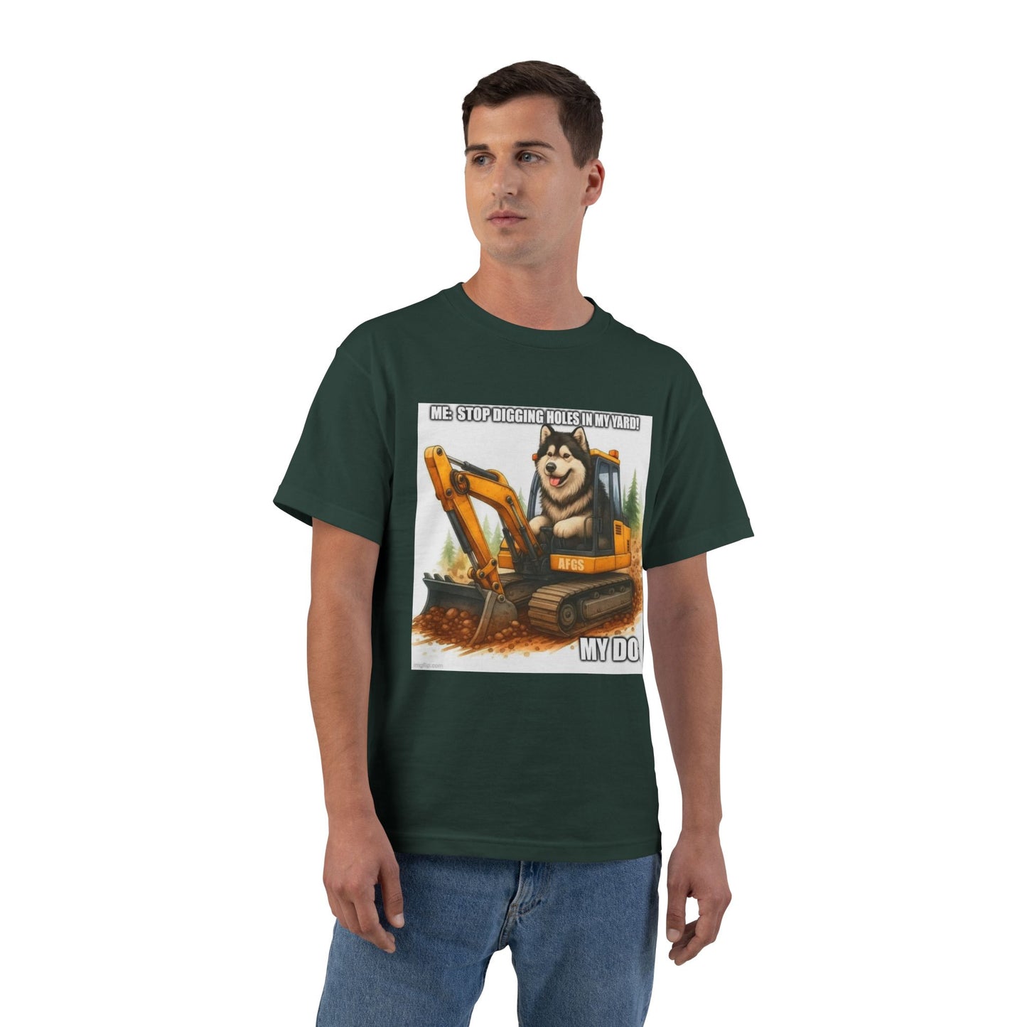 Digmaster 2000 Men's Short-Sleeve Crewneck Tee