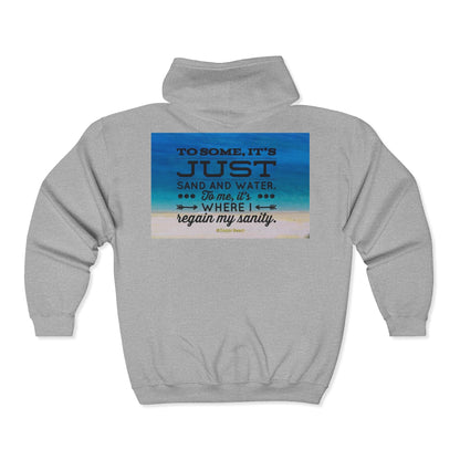Dr. Beach Unisex Full Zip Hoodie