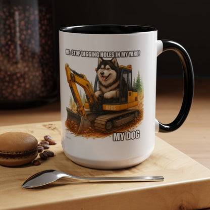 Digmaster 2000 2-Tone Coffee Mug