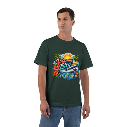 Vitamin Sea Men's Short-Sleeve Crewneck Tee