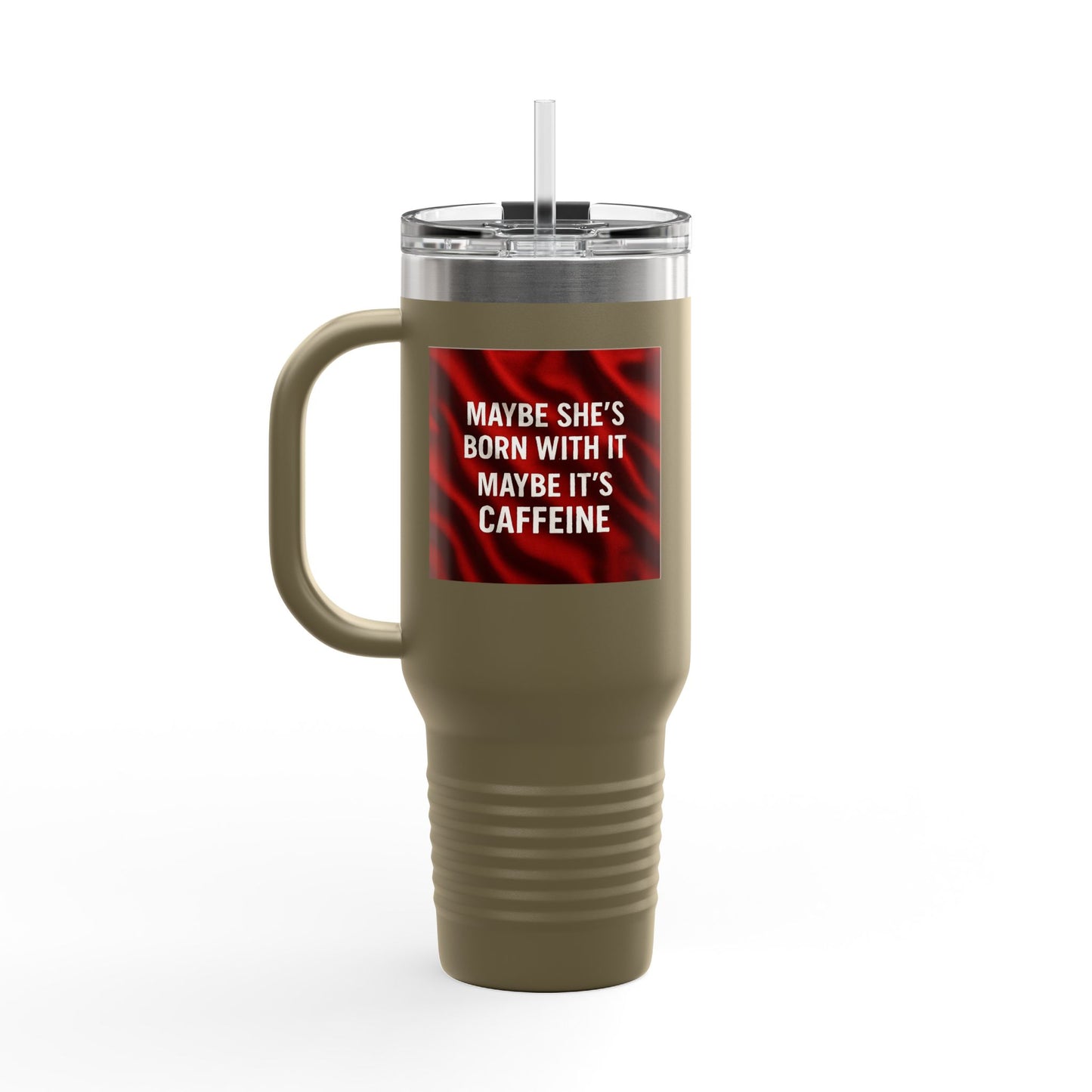 Born With It Insulated Travel Mug