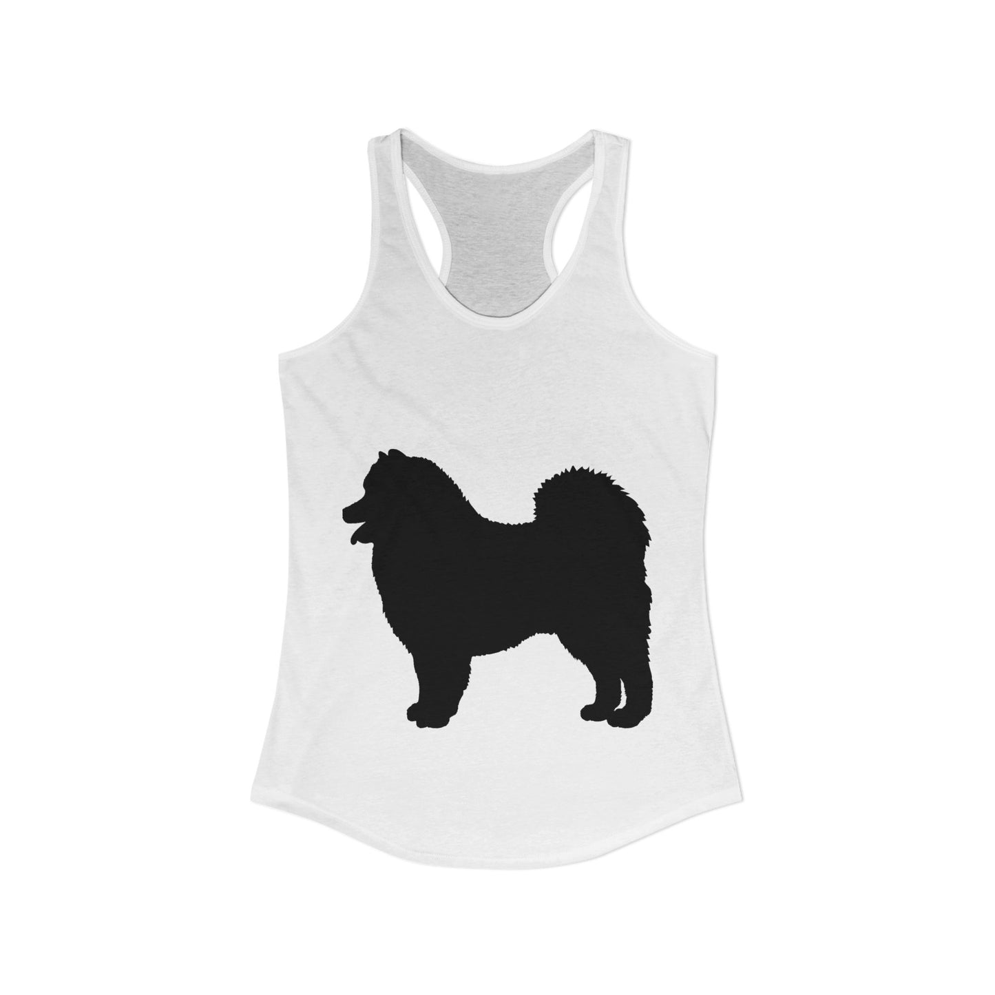 Samoyed Silhouette Women's Racerback Tank