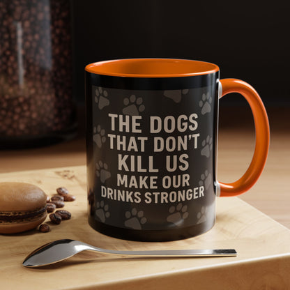 Drinks Stronger 2-Tone Coffee Mug